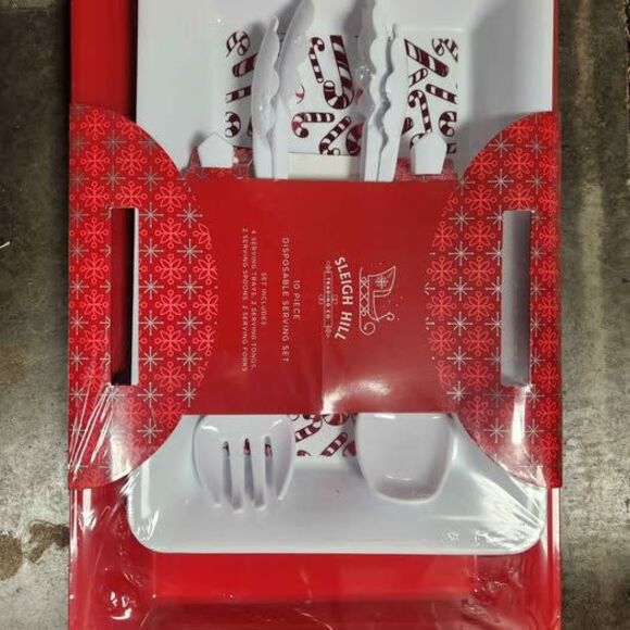 sleigh hill Other - 10 piece disposable serving set